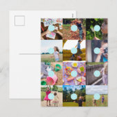 Ajoutez votre propre carte personnalisable de 12 p (Devant / Derrière)