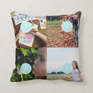 Ajoutez votre propre coussin personnalisable de 4