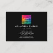 Ajoutez Votre Propre Logo Ici Carte de visite Mode (Dos)