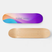 Ajoutez Votre Propre Nom Personnalisé Skateboard P (Horz)