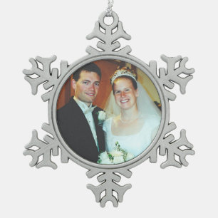 Ajoutez votre propre ornement photo Snowflake