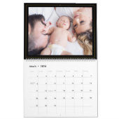 Ajoutez Votre Propre Photo 2 Page Grand Calendrier (Mar 2026)