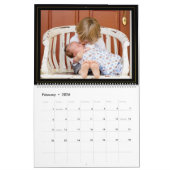 Ajoutez Votre Propre Photo 2 Page Grand Calendrier (Feb 2026)