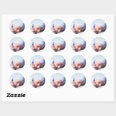 Ajoutez Votre Propre Photo Bébé Stickers Douche Ga (Feuille)