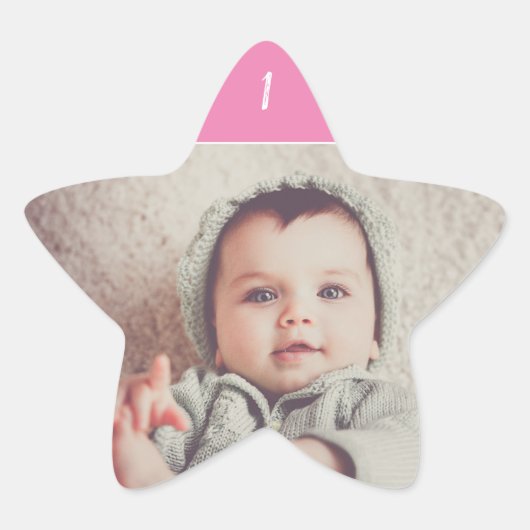 Ajoutez votre propre photo Stickers Age Anniversai (Devant)