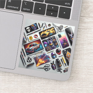 Ajoutez Votre Propre Sticker "Custom-Cut Vinyl" Pe