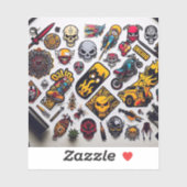 Ajoutez Votre Propre Sticker "Custom-Cut Vinyl" Pe (Feuille)