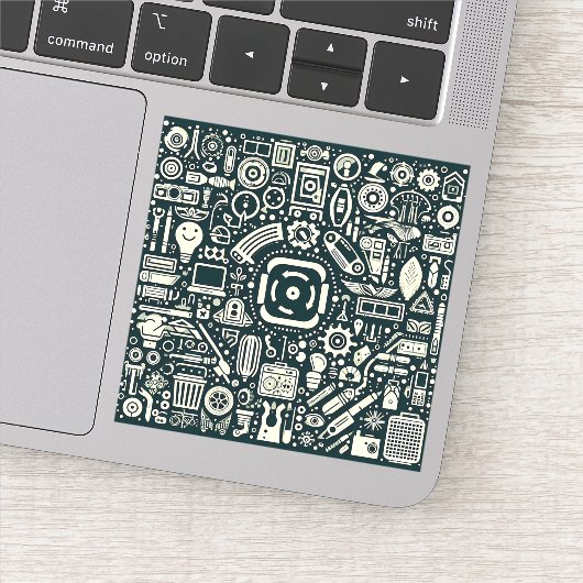 Ajoutez Votre Propre Sticker "Custom-Cut Vinyl" Pe (Détail)