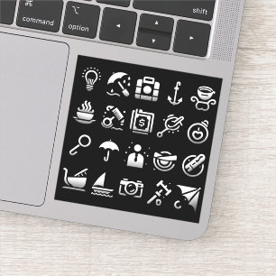 Ajoutez Votre Propre Sticker "Custom-Cut Vinyl" Pe