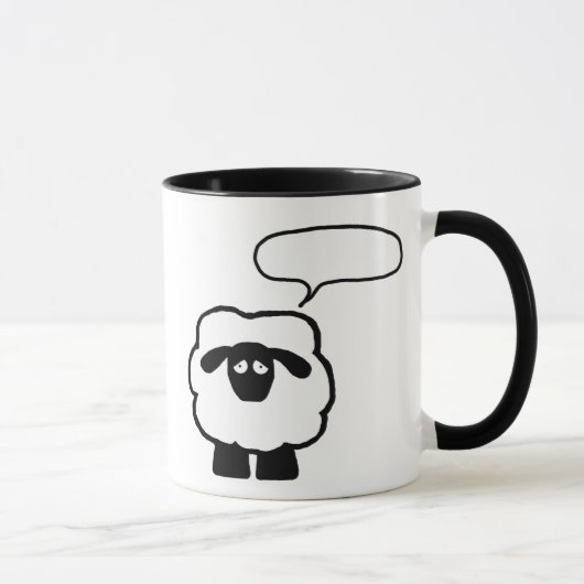 Ajoutez votre propre tasse de moutons d'expression (Droite)