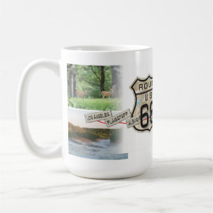 ajoutez votre tasse de l'itinéraire 66 de photos