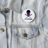 AJP GRAPHICS SKULL 3D SMALL CIRCLE BUTTON (In situ)