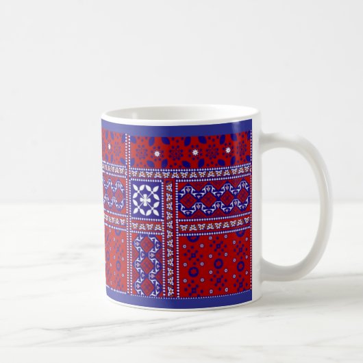Ajrak design Mug (Droite)