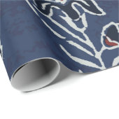 Ajrakh Pattern en block print Pattern en batik p Cadeaupapier (Rol Hoek)
