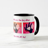 AJ's Day After Valentijnsdag Discount Snoep mok (Voorkant rechts)