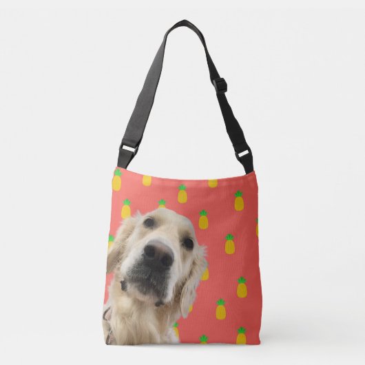 Ajustable Amoureux des chiens sac fourre-tout drôle chien vi (Devant)