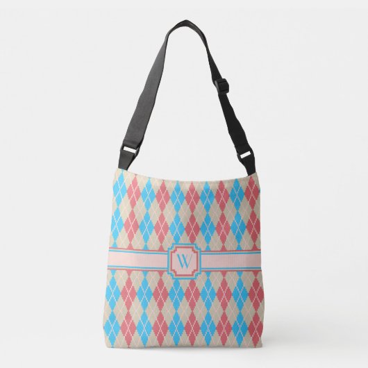 Ajustable Au Jacquard de plage Sac tout-imprimé (Devant)
