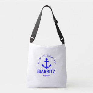 Ajustable Biarritz France Sac fourre-tout Coastal Chic
