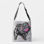 Ajustable BINDI SUGARSKULL Chow - fourre-tout ou sac croisé (Dos)