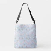Ajustable Chevron Surfer Imprimer Sac carrossable (Dos)