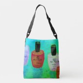 Ajustable Clou polonais Abstrait Art Nail Tech Sac fourre-to (Dos)