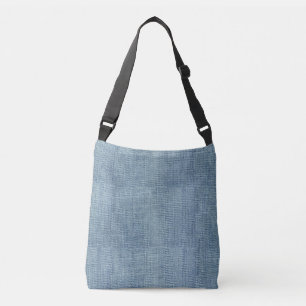 Ajustable Denim bleu Jean tout plus de - imprimez le sac