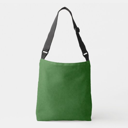 Ajustable Dénim Vert, Sac Croisé (Devant)