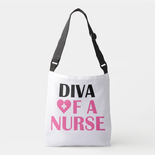 Ajustable "Diva of a Nurse" Sac de carrosserie (Devant)