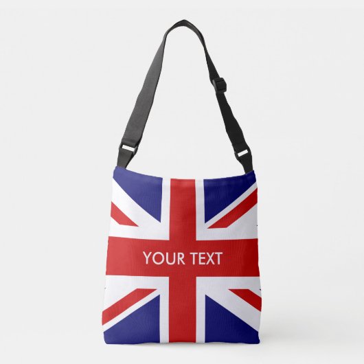 Ajustable Drapeau British Union Jack personnalisé sac de car (Devant)