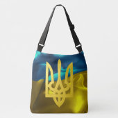 Ajustable Drapeau de l'Ukraine 3D et sac fourre-tout à (Devant)