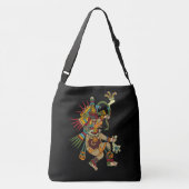 Ajustable Ehecatatal Mayan Art Fourre-tout ou sac en crosse (Dos)