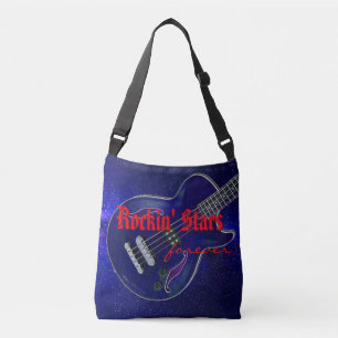 Ajustable Étoiles Rock - Sac cabas personnalisable sur le th