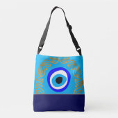 Ajustable Evil Eye Talisman & Arabe Amulet Sac /Grec Charme (Dos)