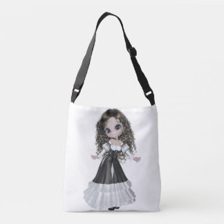 Ajustable Femme de brune tout plus de - imprimez le sac