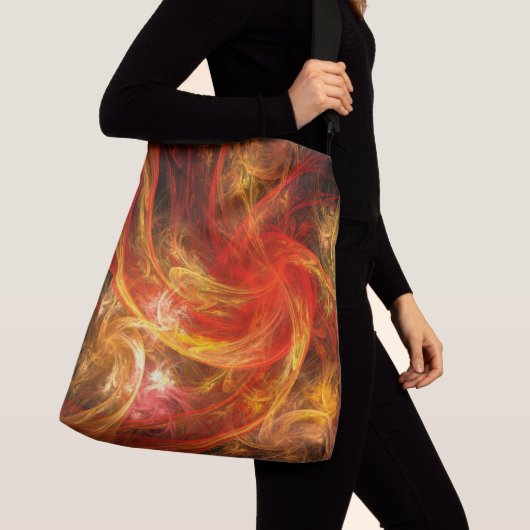 Ajustable Firestorm Nova Art Abstrait Sac Bandoulière (De près)