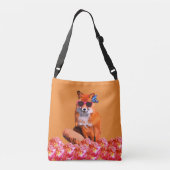 Ajustable Fox Poster Sac fourre-tout personnalisé (Dos)