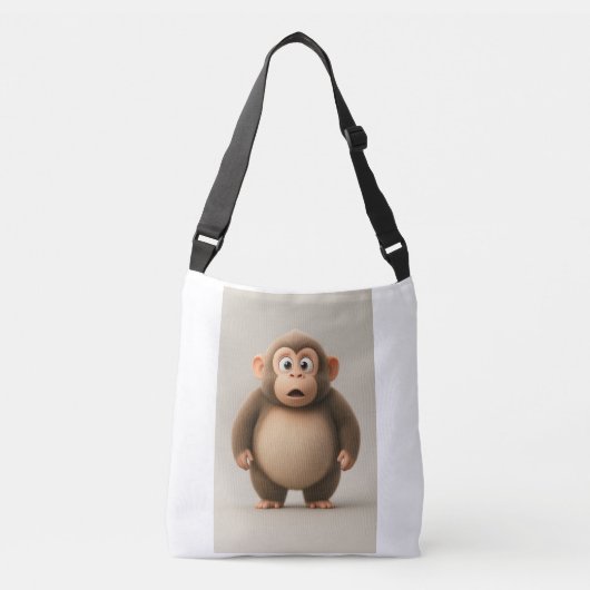 Ajustable Funny Monkey Sac fourre-tout (Devant)