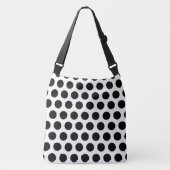Ajustable Grand Sac fourre-tout Polka (Devant)
