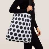 Ajustable Grand Sac fourre-tout Polka (De près)