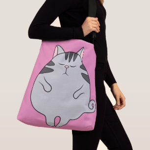 AJUSTABLE GRAS CAT ART CROSS CORPS POURSUITE CROSSBODY SAC