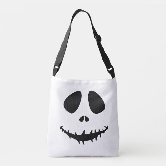 Ajustable Grimace Face Trick Ou Sac De Traitement - Hallowee (Dos)
