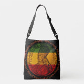 Ajustable Haile Selassie Croix sur le sac corporel (Dos)