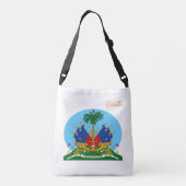 Ajustable Haïti sac & drapeau haïtien mode / vacances (Dos)