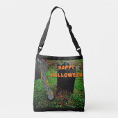 Ajustable HAPPY HALLOWEEN Sac fourre-tout (Dos)