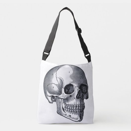 Ajustable Hélas, Yorick pauvre ! et ils sac de mâche- d'os (Devant)
