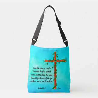 Ajustable I Am the Vine - Sac fourre-tout transversal