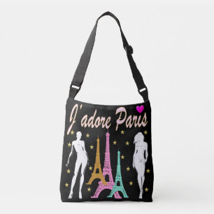 AJUSTABLE JE SUIS AMOUREUX DU SAC FOURRE-TOUT DE PARIS