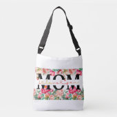 Ajustable « Je t'aime maman » Sac de courses de la fête des  (Devant)