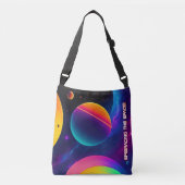 Ajustable Joli Embracement L'Espace 2 en 1 Sac fourre-tout (Devant)