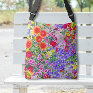 Ajustable Joli sac fourre-tout fleuri printemps été boho col
